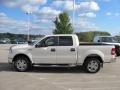 2008 White Sand Tri-Coat Ford F150 Lariat SuperCrew 4x4  photo #6