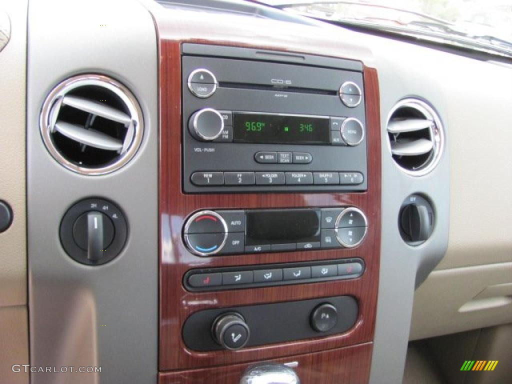 2008 Ford F150 Lariat SuperCrew 4x4 Controls Photo #38661862