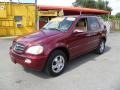 2003 Bordeaux Red Metallic Mercedes-Benz ML 350 4Matic  photo #3