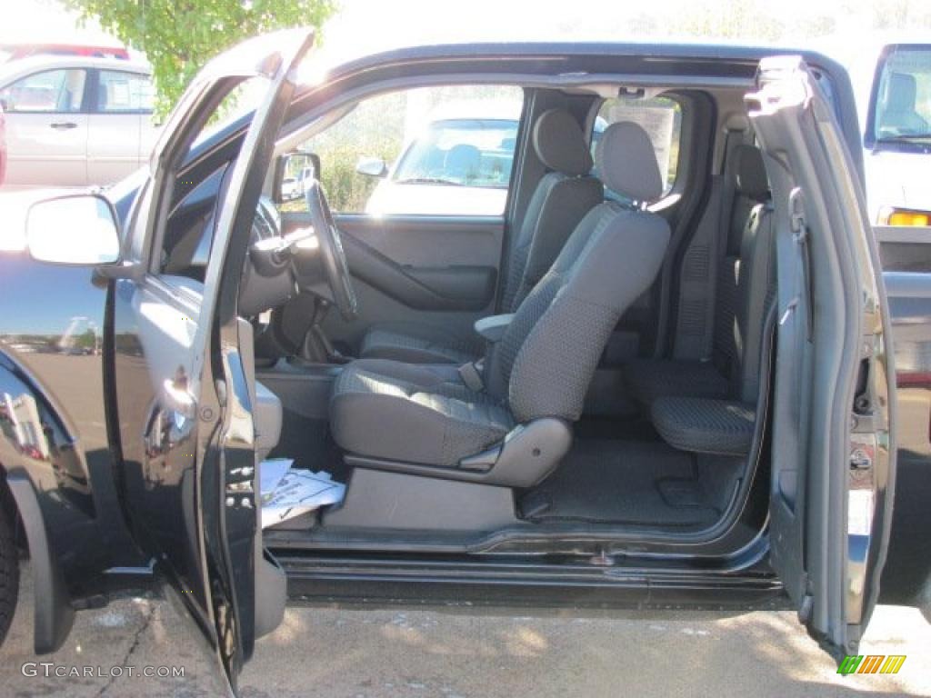 Graphite Interior 2007 Nissan Frontier SE King Cab 4x4 Photo #38662126