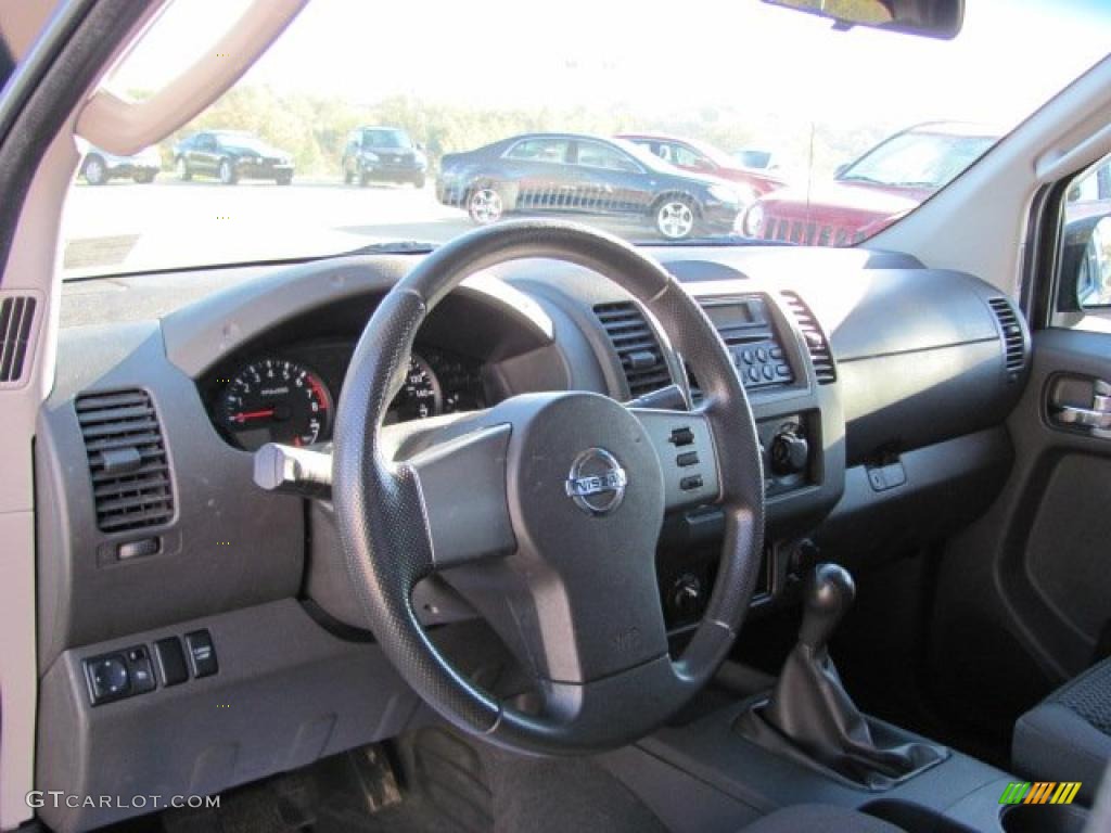 Graphite Interior 2007 Nissan Frontier SE King Cab 4x4 Photo #38662182