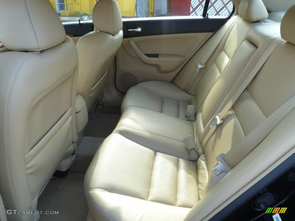 Parchment Interior 2004 Acura TSX Sedan Photo #38662426