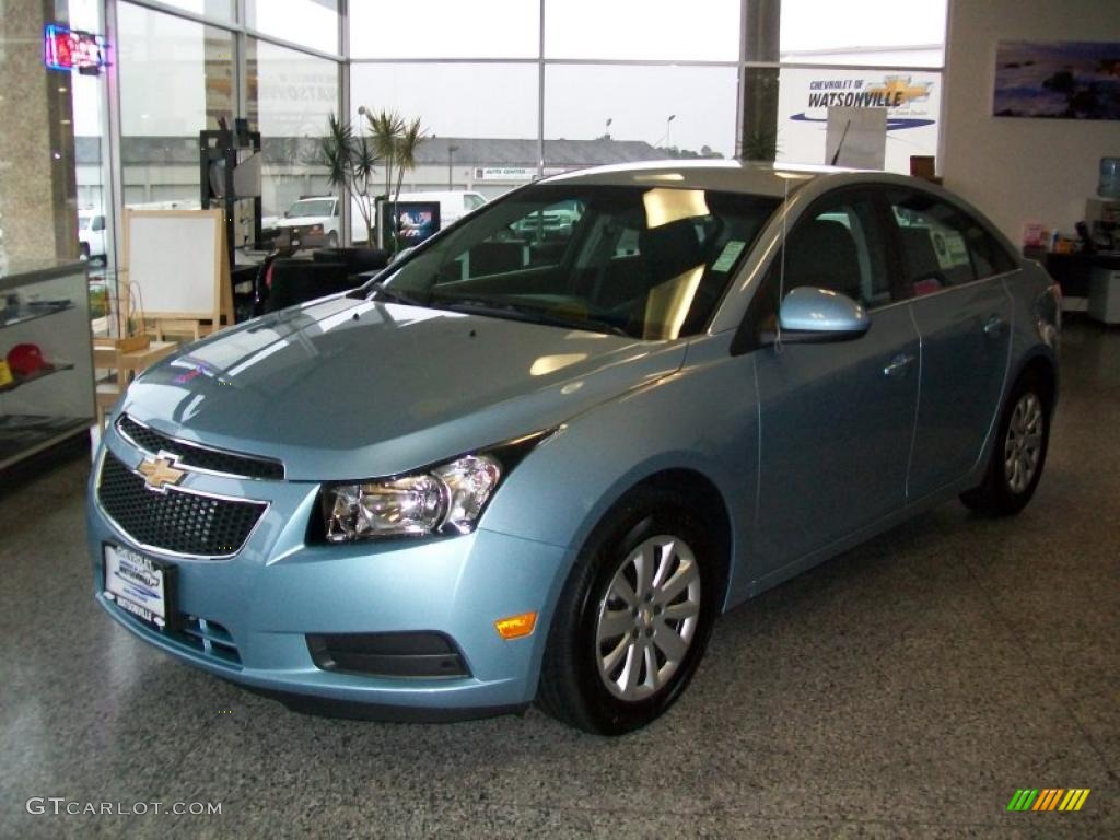 Ice Blue Metallic Chevrolet Cruze