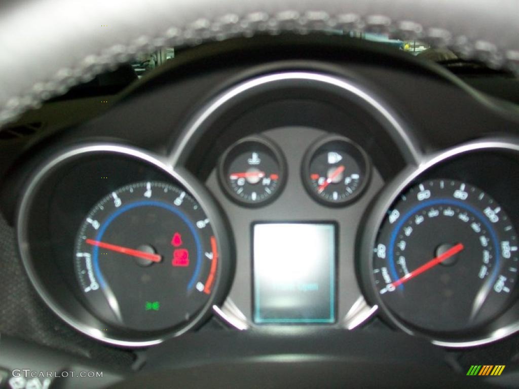 2011 Cruze LT - Ice Blue Metallic / Jet Black photo #11
