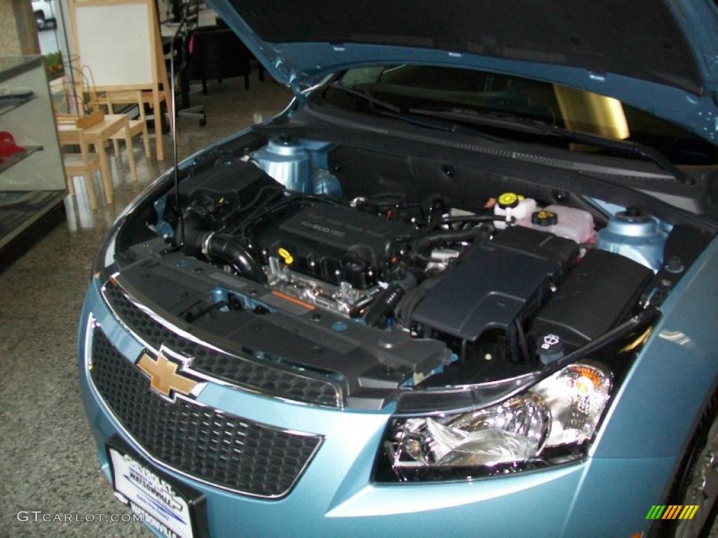 2011 Cruze LT - Ice Blue Metallic / Jet Black photo #22