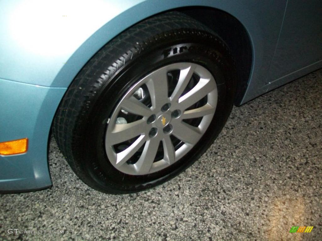 2011 Cruze LT - Ice Blue Metallic / Jet Black photo #23
