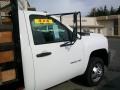 Summit White - Silverado 3500HD Work Truck Regular Cab 4x4 Chassis Photo No. 6