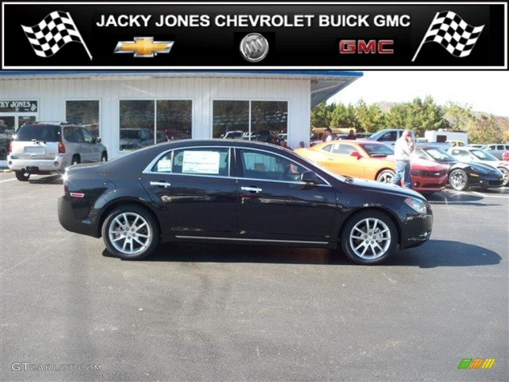 2011 Malibu LTZ - Black Granite Metallic / Ebony photo #1