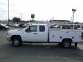 Summit White - Silverado 3500HD Work Truck Extended Cab Photo No. 3