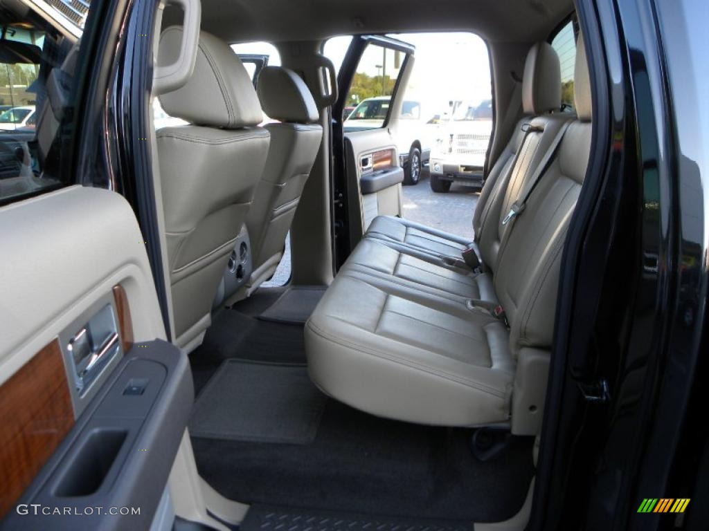 Tan Interior 2010 Ford F150 Lariat SuperCrew 4x4 Photo #38665054