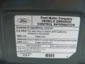 2008 Ford Taurus SEL Info Tag