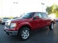 Red Candy Metallic 2010 Ford F150 Lariat SuperCrew 4x4 Exterior