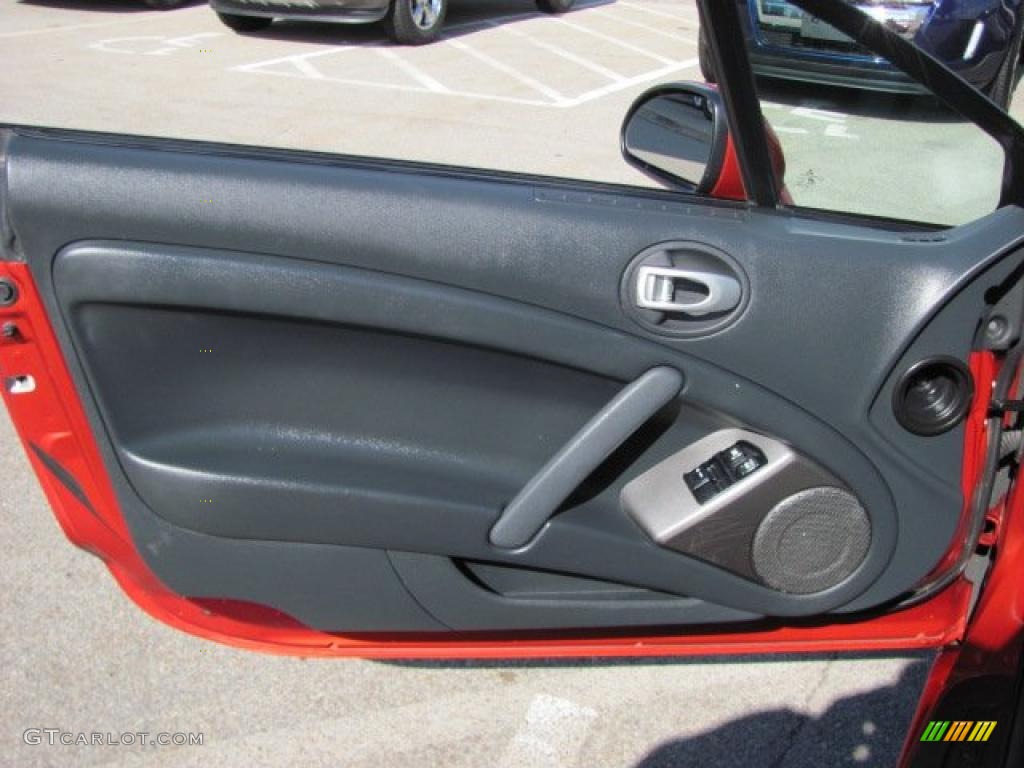 2007 Mitsubishi Eclipse SE Coupe Dark Charcoal Door Panel Photo #38666486