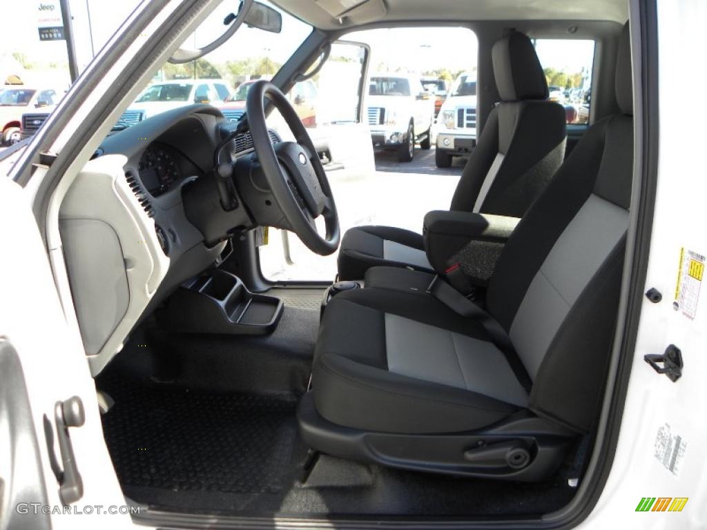 Medium Dark Flint Interior 2011 Ford Ranger XL SuperCab Photo #38666966