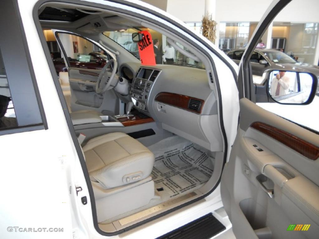 Stone Interior 2010 Infiniti QX 56 4WD Photo #38666990