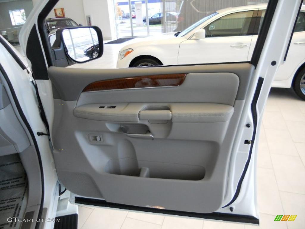 2010 Infiniti QX 56 4WD Stone Door Panel Photo #38667006