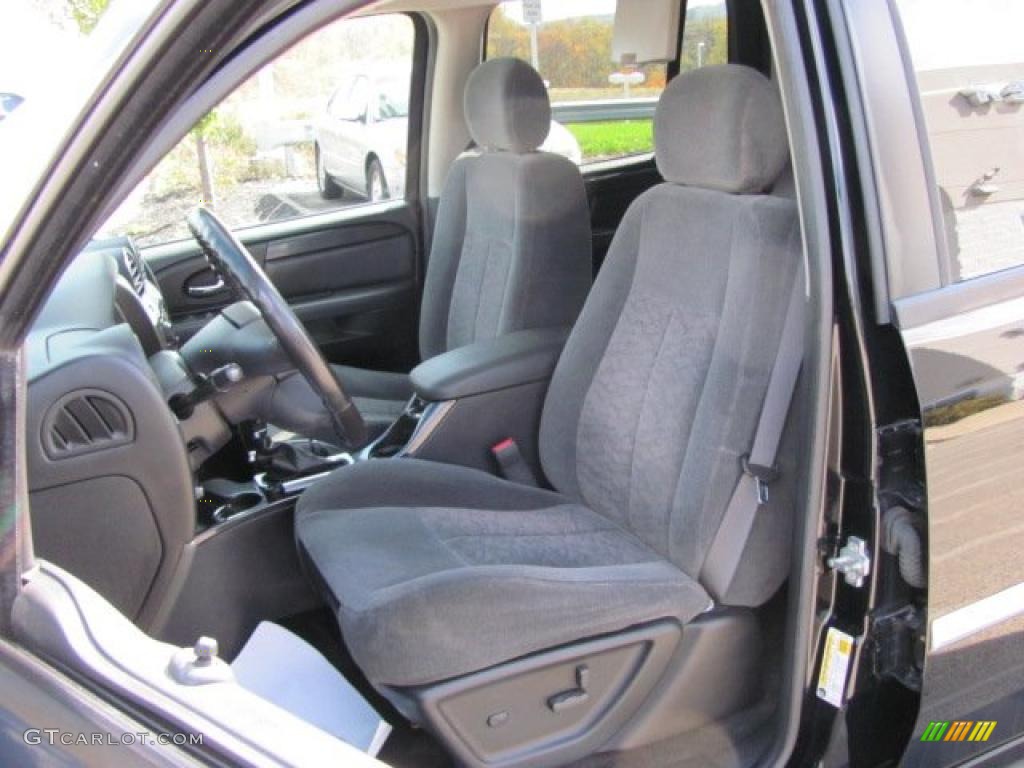 Ebony Black Interior 2006 GMC Envoy XL SLE 4x4 Photo #38667622