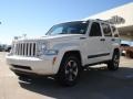 2008 Stone White Jeep Liberty Sport  photo #7