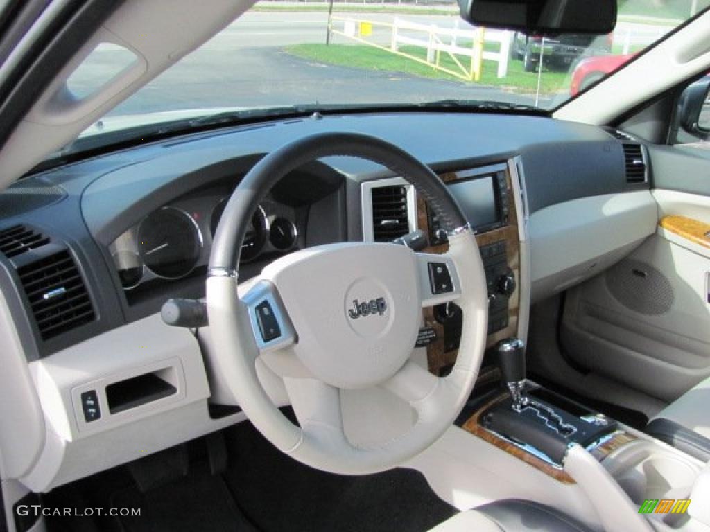Dark Slate Gray/Light Graystone Interior 2008 Jeep Grand Cherokee Limited 4x4 Photo #38668538
