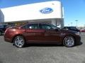 Cinnamon Red Metallic 2010 Ford Taurus Limited Exterior