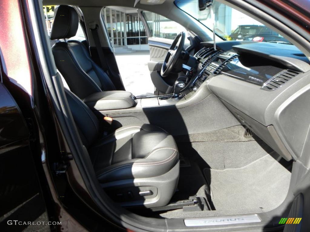 Charcoal Black Interior 2010 Ford Taurus Limited Photo #38668906