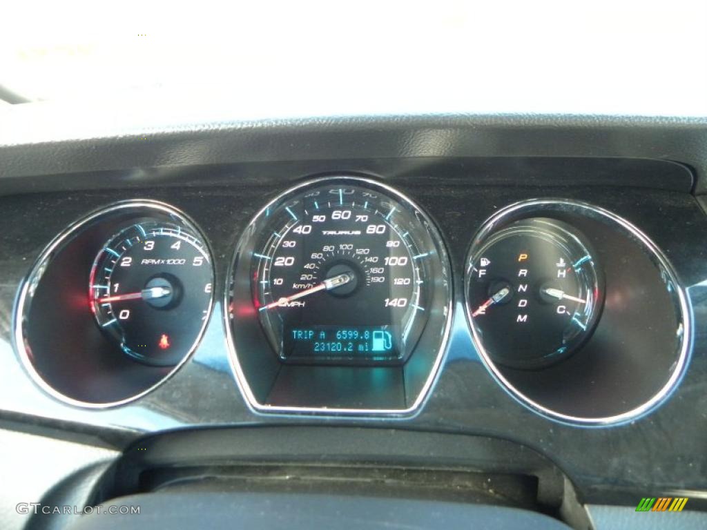 2010 Ford Taurus Limited Gauges Photo #38668998