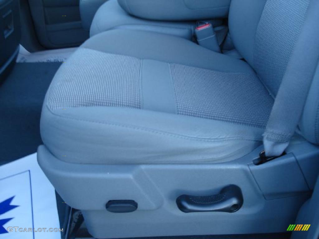 2008 Ram 1500 SLT Quad Cab - Electric Blue Pearl / Medium Slate Gray photo #10