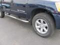 2009 Majestic Blue Nissan Titan SE Crew Cab 4x4  photo #3