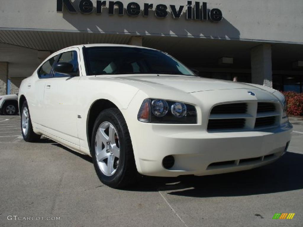 2008 Charger SE - Stone White / Dark Slate Gray photo #1