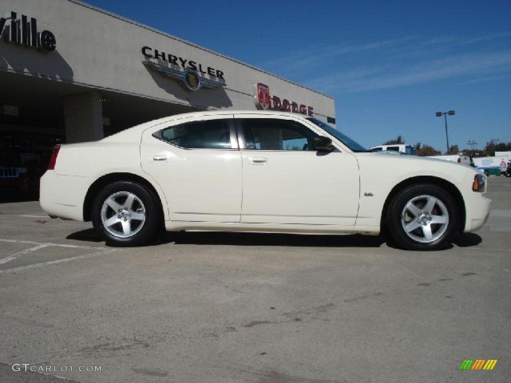2008 Charger SE - Stone White / Dark Slate Gray photo #2