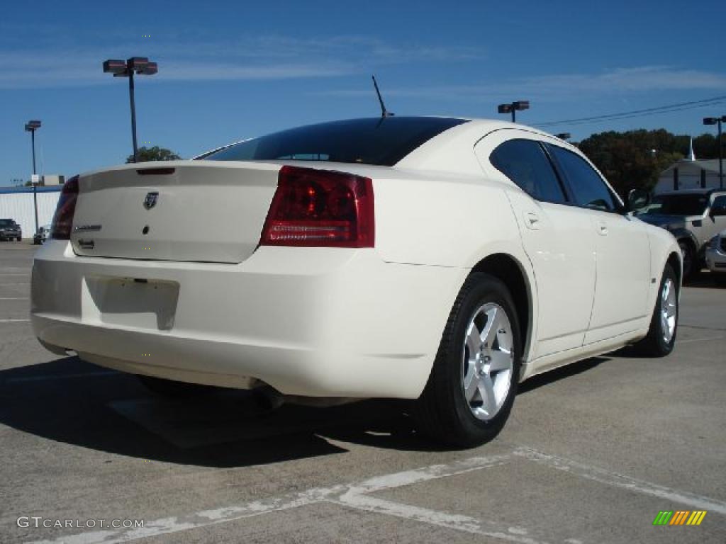 2008 Charger SE - Stone White / Dark Slate Gray photo #3