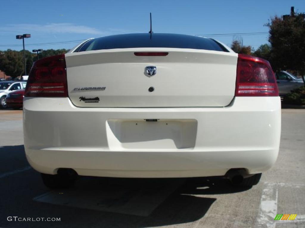 2008 Charger SE - Stone White / Dark Slate Gray photo #4