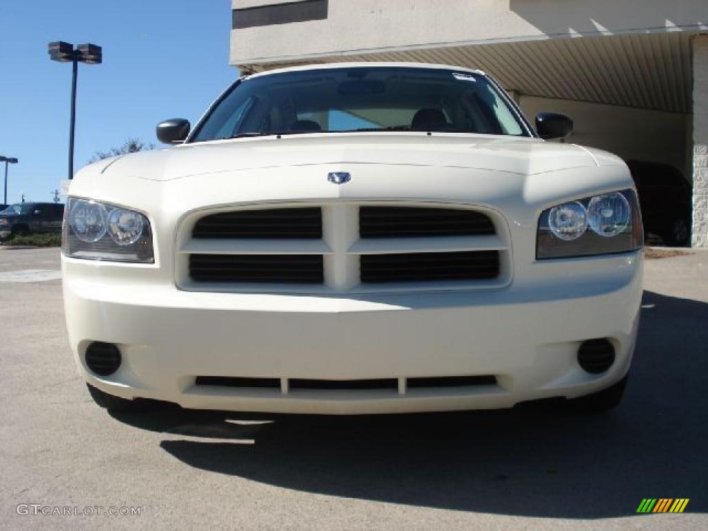 2008 Charger SE - Stone White / Dark Slate Gray photo #8
