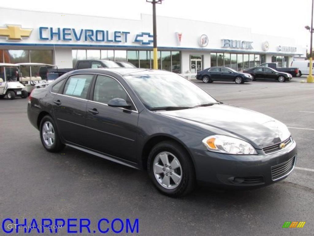 Cyber Gray Metallic Chevrolet Impala