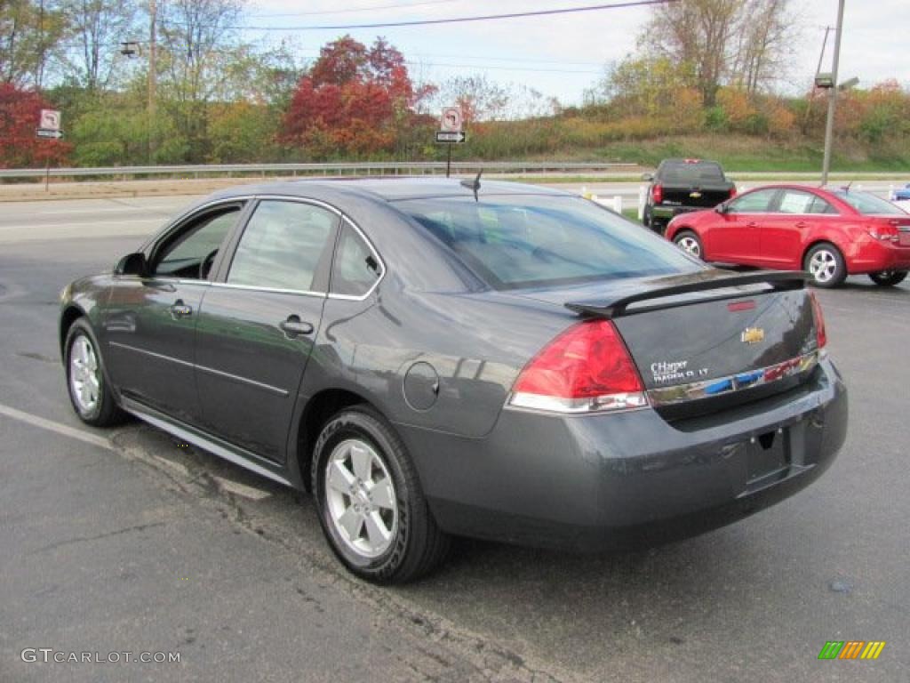 2010 Impala LT - Cyber Gray Metallic / Ebony photo #8