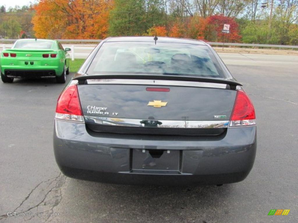 2010 Impala LT - Cyber Gray Metallic / Ebony photo #9