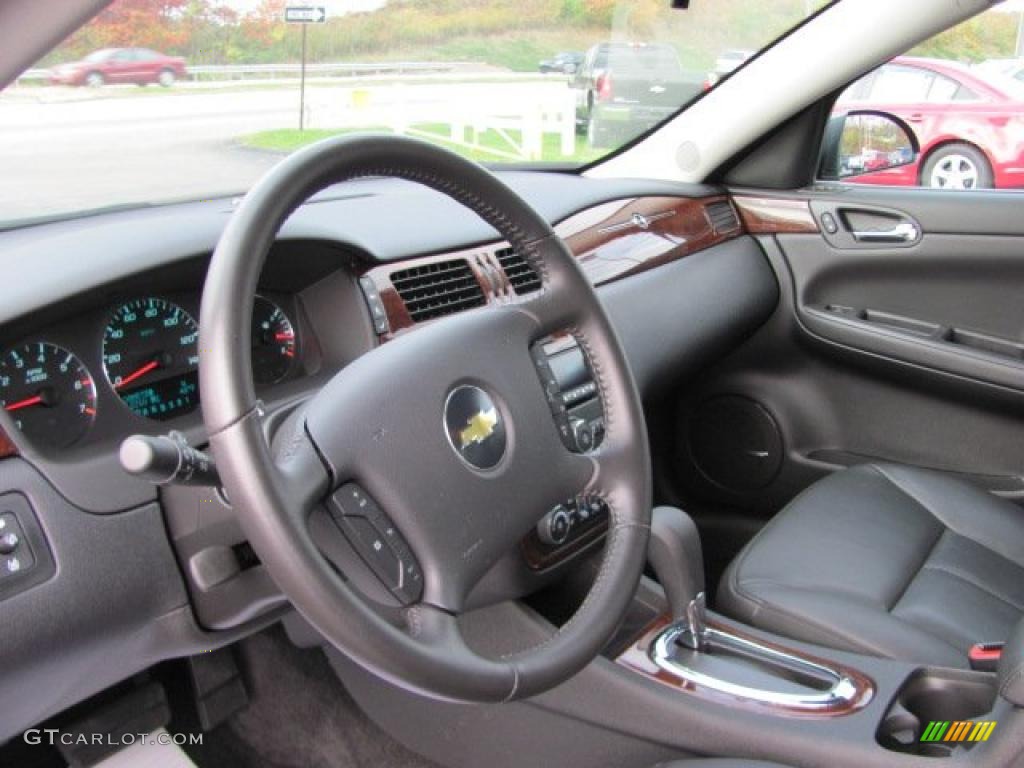 Ebony Interior 2010 Chevrolet Impala Lt Photo 38670539