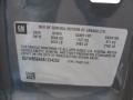 2010 Chevrolet Impala LT Info Tag