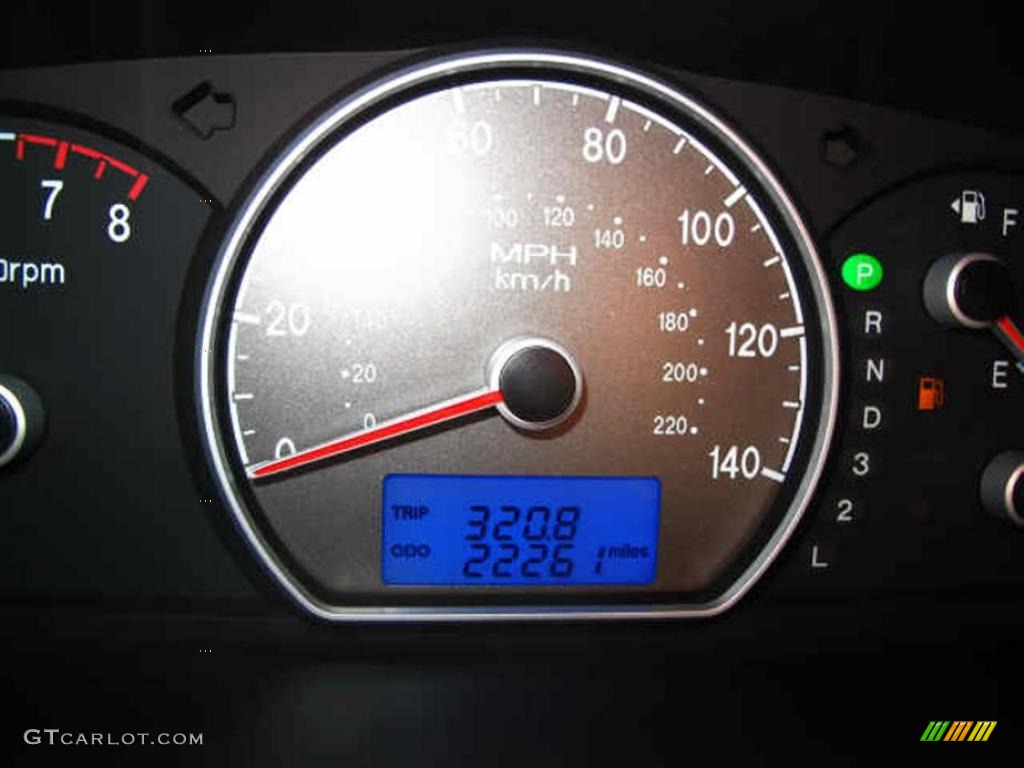 2009 Elantra SE Sedan - Purple Rain / Black photo #18