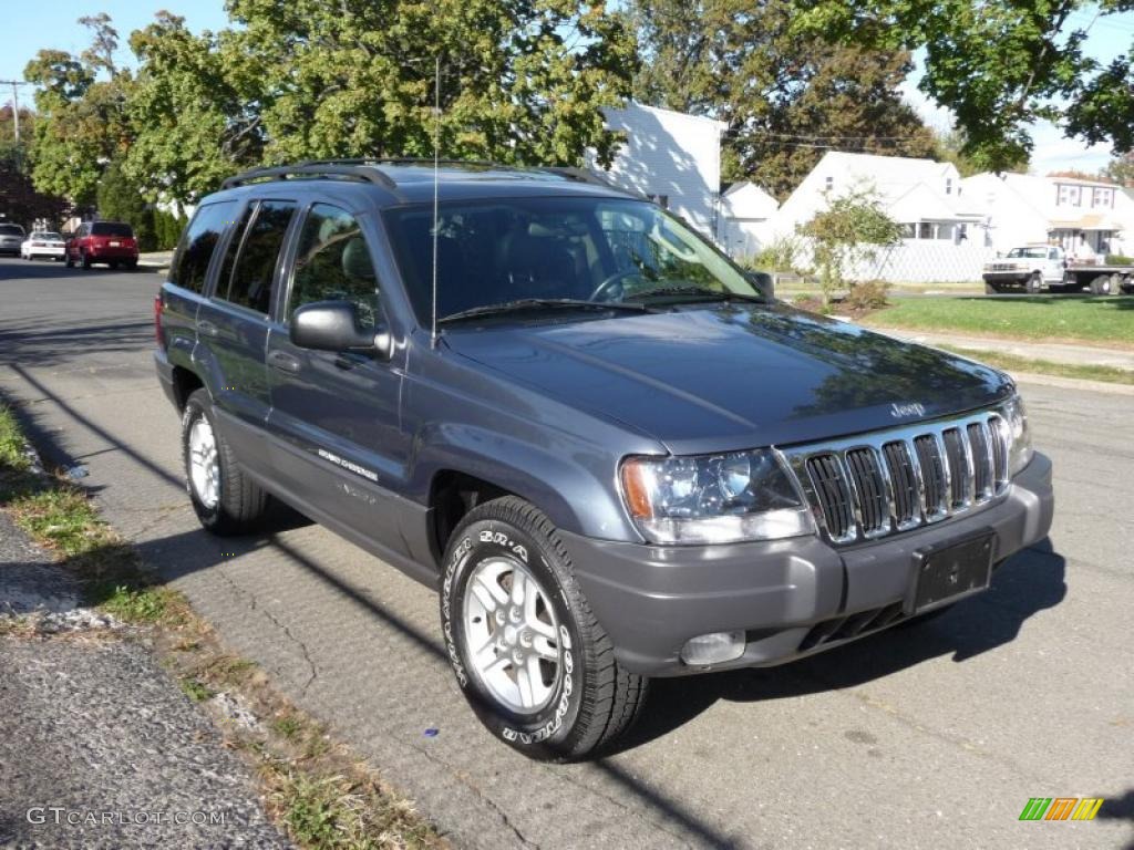 2003 Grand Cherokee Laredo 4x4 - Patriot Blue Pearl / Dark Slate Gray photo #1