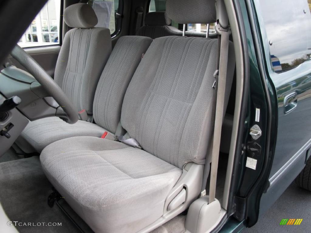 Gray Interior 2002 Toyota Tundra SR5 Access Cab Photo #38672643