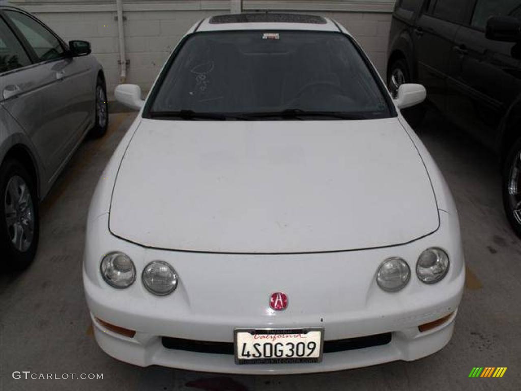 2001 Integra LS Coupe - Taffeta White / Ebony photo #2