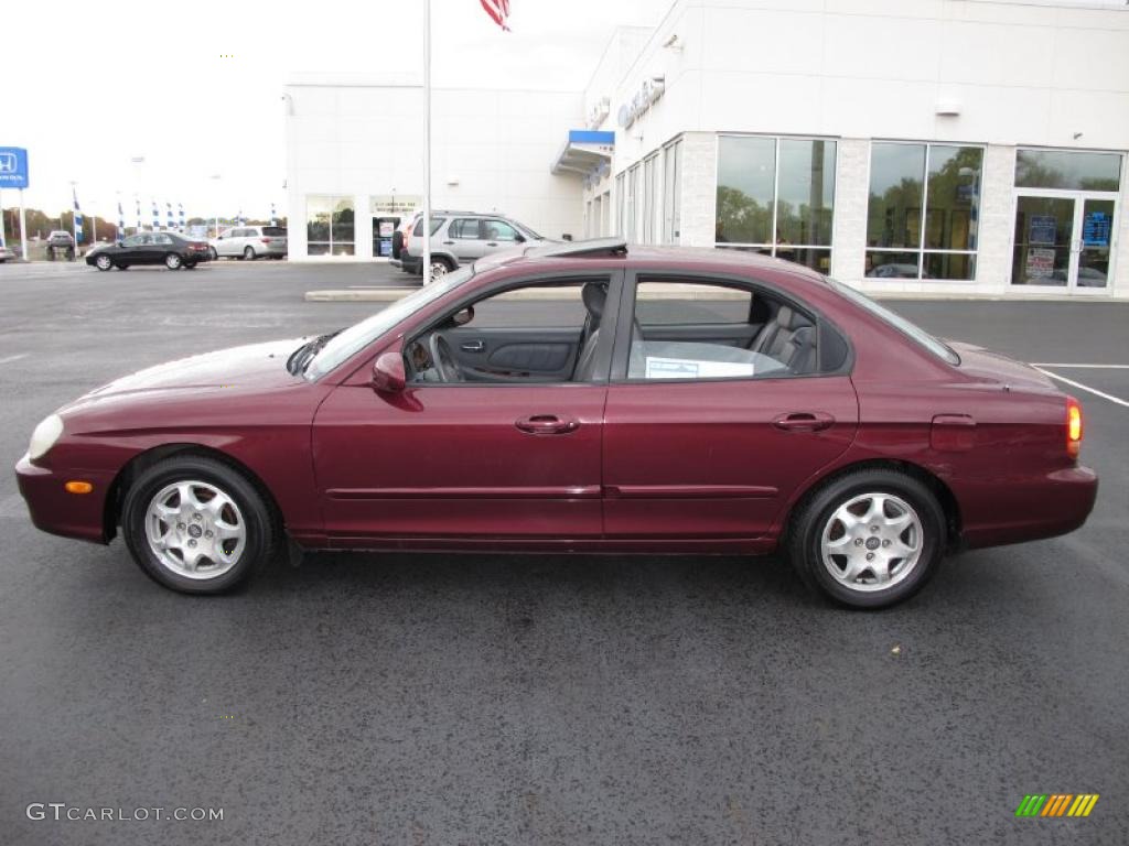 Ruby Red Hyundai Sonata