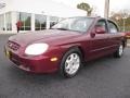 2000 Ruby Red Hyundai Sonata GLS V6  photo #3