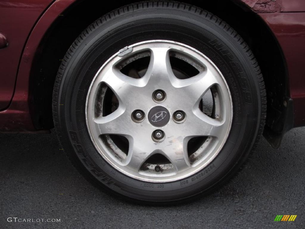 2000 Hyundai Sonata GLS V6 Wheel Photo #38673115