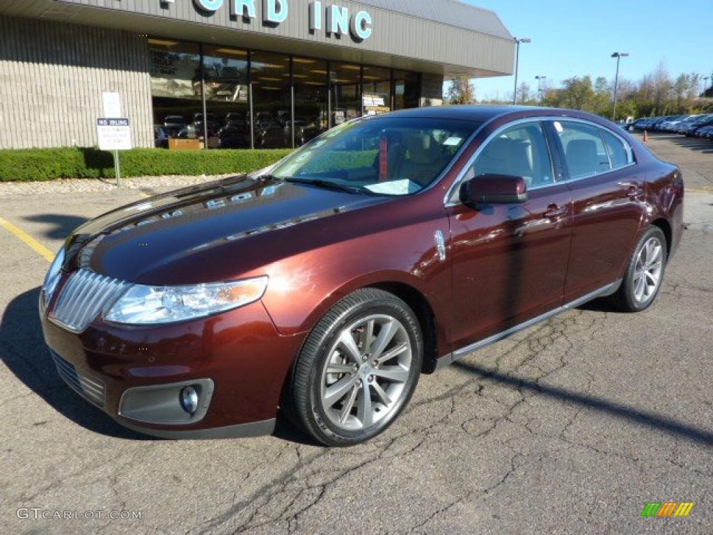 2009 MKS AWD Sedan - Cinnamon Metallic / Cashmere photo #8