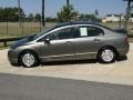 Galaxy Gray Metallic - Civic Hybrid Sedan Photo No. 9
