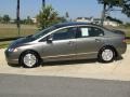 Galaxy Gray Metallic - Civic Hybrid Sedan Photo No. 10
