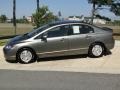 Galaxy Gray Metallic - Civic Hybrid Sedan Photo No. 11