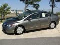 Galaxy Gray Metallic - Civic Hybrid Sedan Photo No. 12